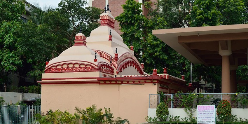 Durga Puja celebrations at Dhakeshwari