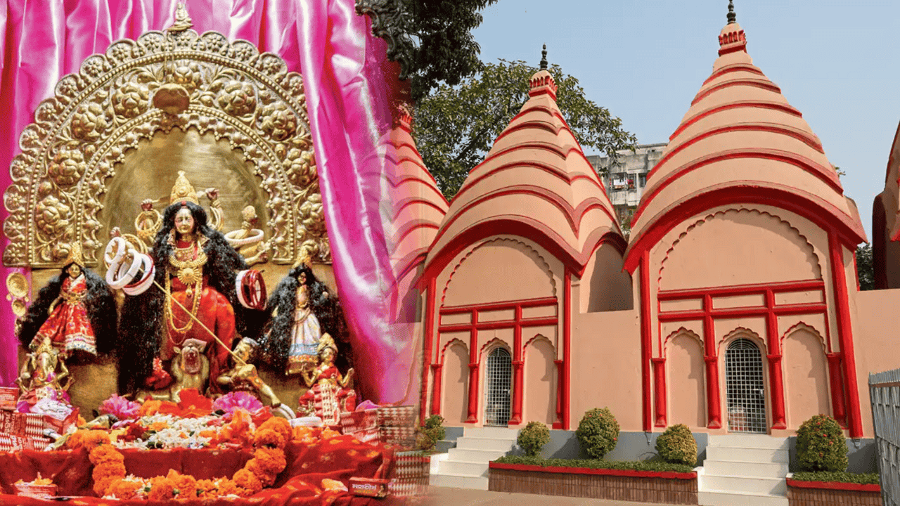 Dhakeshwari temple panorama